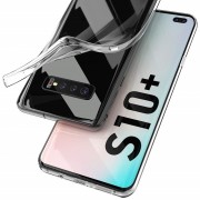 transparent Tpu cover case Samsung S10+ Mobil tilbehør